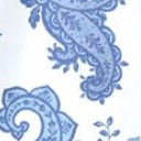 pale blue paisley