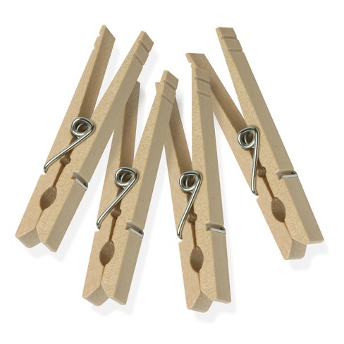 50pk Clothespins Light Brown - Room Essentials™ : Target