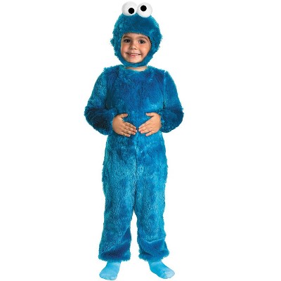 Sesame Street Cookie Monster Comfy Fur Toddler/Child Costume, Toddler (3T-4T)