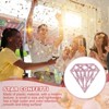 Unique Bargains Plastic Metallic Foil Rings Sequin Sprinkles Texture Waterproof Confetti 30g - 3 of 4