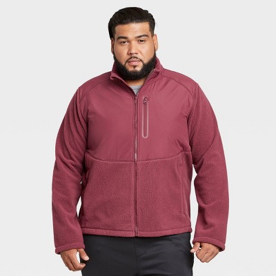 target fleece jacket men's