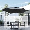 Lirago Metal Outdoor Privacy Screen Garden Fence Privacy Panel  72x47in - 2 of 4