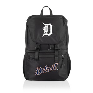 MLB Detroit Tigers Tarana Backpack Soft Cooler - Carbon Black - 1 of 4