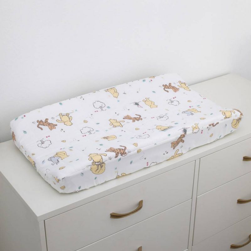 Disney Baby Winnie The Pooh Classic Pooh Quilted Changing Pad Cover, 2 of 4