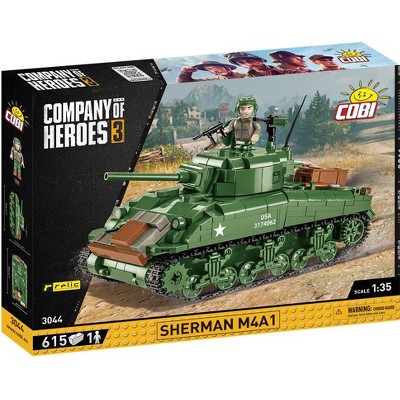COBI Company of Heroes 3 Sherman M4A1 Tank