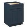 CASAINC 24 in. W x 34.5 in. H x 24 in. D Base Kitchen Cabinet with Drawer and Double Doors – Plywood Frame, Full Overlay, Soft-Close, RTA - 2 of 4