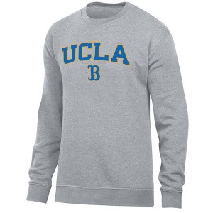 NCAA UCLA Bruins Men's Crew Neck Fleece Sweatshirt - 1 of 3