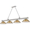 Z-Lite Cordon 4 - Light Chandelier in  Brushed Nickel - 2 of 2
