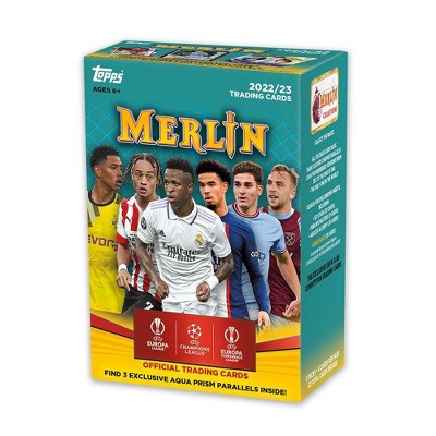 2022-23 Topps UEFA Merlin Champion League Soccer Trading Card Blaster Box