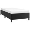 vidaXL Bed Frame Black 39.4 in.x79.9 in. Twin XL Faux Leather - 3 of 4