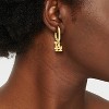 Bijoux Sport by Luv Aj MLB Gold Logo Huggie Earrings - 2 of 3