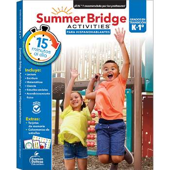Summer Bridge Activities Spanish K-1, Grades K - 1 - (Paperback)