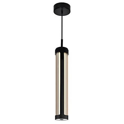 CWI Lighting Neva 3 in LED Integrated Black Pendant