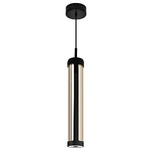 CWI Lighting Neva 3 in LED Integrated Black Pendant - 1 of 4