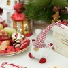 Northlight 25" Red and White Cheerful Charlie Sitting Santa Gnome Christmas Tabletop Figurine - 4 of 4