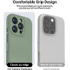 BONGEEK Designed for iPhone 16 Pro Max Case,Camera Control Button Coverage,12FT Military-Grade Protection,Silicone Shockproof Slim , Calke Green - 3 of 4
