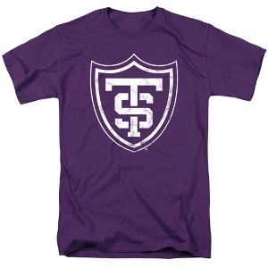 Men's University of St. Thomas Official Distressed Primary Logo Adult T-Shirt - 1 of 4