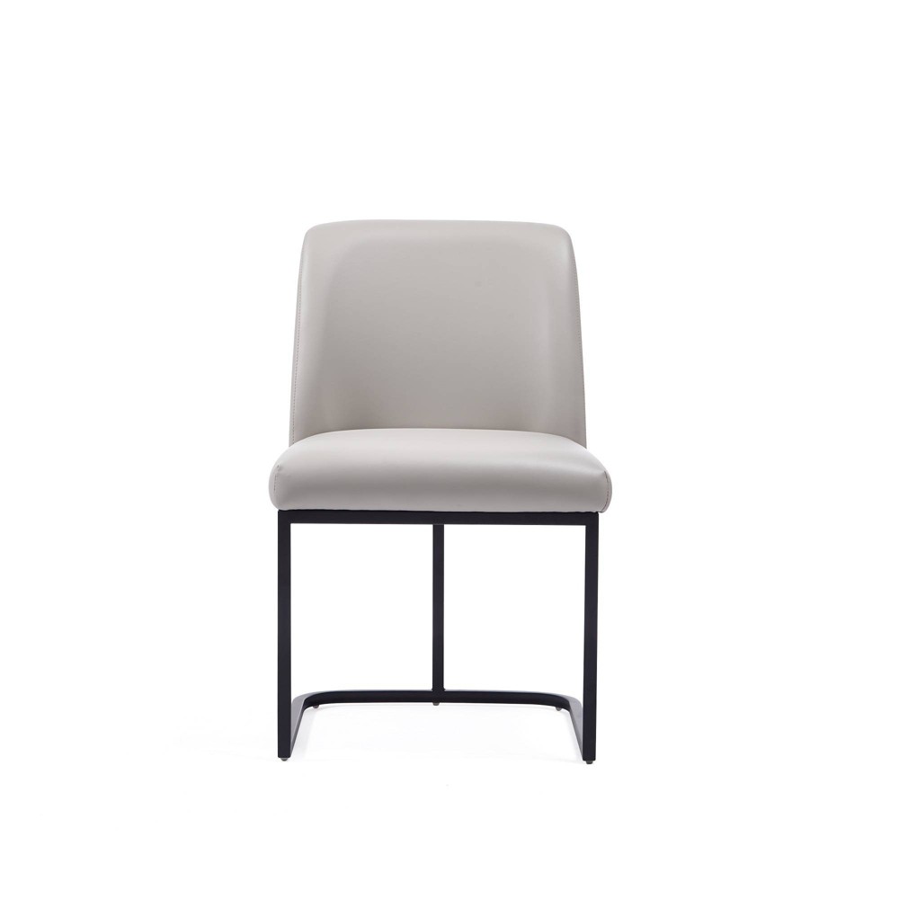 Photos - Chair Serena Dining  Light Gray - Manhattan Comfort