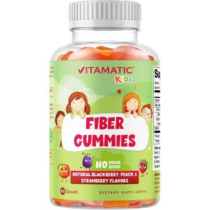 Kids Fiber Gummies - 60 Gummies - 1 of 4
