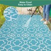 homfan Outdoor Rug - Waterproof Reversible for Patio, RV, Deck, Backyard - 2 of 4
