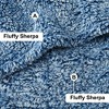 Catalonia Women's Blanket Hoodie Sweatshirt, Cozy Comfortable Fluffy Soft Fleece Lounging Pullover, Warm Fleece Hooded with Pockets Gift for Adult - 4 of 4