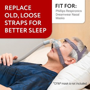 Impresa Headgear Strap for Nasal DreamWear, for Respironics, for AirFit N30i CPAP Masks - 1 of 4