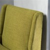 SKRAN Accent Chair for Home, Living Room, Bedroom or Office - Mid-Century Modern Design with Padded Seat, Green - 4 of 4