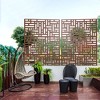 Dovelina Metal Outdoor Privacy Screen Freestanding Patio Decorative Screens - 4 of 4
