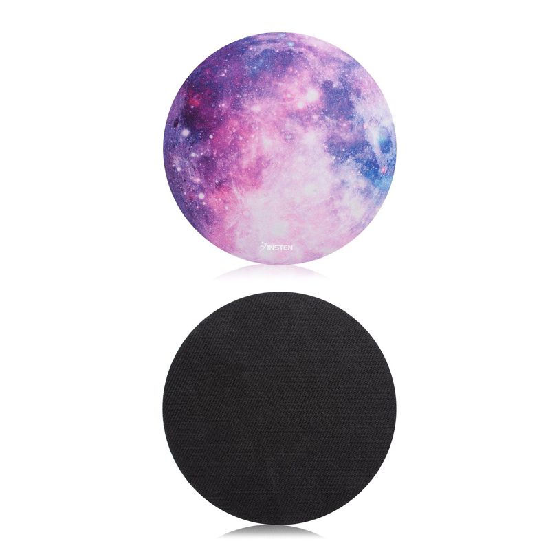 Insten Round Galaxy Mouse Pad, Anti-Slip & Smooth Mousepad Mat for Wired/Wireless Gaming Computer Mouse, 4 of 9