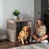 MooxvMoo Dog Crate Furniture,Furniture-Style Nightstand & Side Table,Lockable Latch,Escape-Proof and Chew-Proof,Durable and Sturdy - 4 of 4