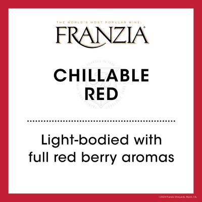 Franzia Chillable Red Blend Wine - 3L Box