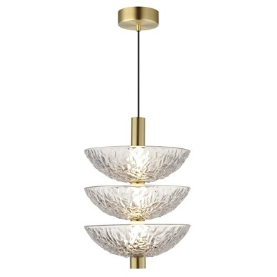 Maxim Lighting Metropolis 3 - Light Pendant in  Satin Brass