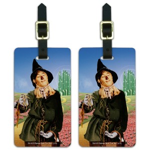 Wizard Of Oz Scarecrow Character Luggage ID Tags Set of 2 - 1 of 4