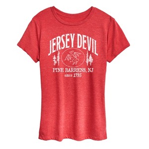 Women's - Instant Message - Jersey Devil Short Sleeve Graphic T-Shirt - 1 of 4