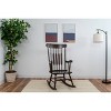 Gift Mark Wooden Adult Rocking Chair - 2 of 2