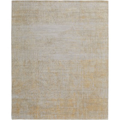 Eastfield Modern Abstract Yellow/Ivory/Gold Area Rug