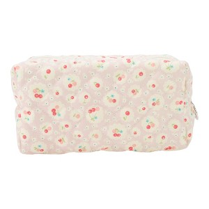 Unique Bargains Women Portable Cherry Makeup Bag Camping 1 Pc - 1 of 3
