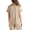 Hello Mello Womens Beauty Sleep Satin Pajama Top - 3 of 4