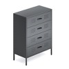 Metal Storage Cabinet with 4 Drawers for Office,Home,Garage - 3 of 4
