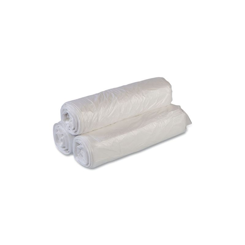 Inteplast Group High-Density Commercial Can Liners Value Pack, 55 gal, 11 mic, 36" x 58", Clear, 25 Bags/Roll, 8 Rolls/Carton, 4 of 6