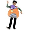 HalloweenCostumes.com One Size   Child Squishmallow Charlon the Monster Costume | Squishmallow Costumes, - 3 of 3