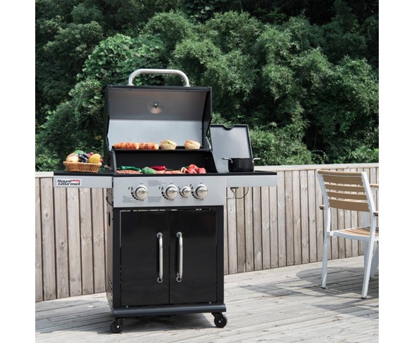 3 Burner Propane Gas Grill with Side Burner GG3201S - Royal Gourmet