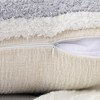 Boho Tufted Tassels Chenille Decorative Throw Pillow Covers, 18 x 18 Inches - 3 of 4