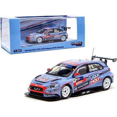 Hyundai i30 N TCR #8 Luca Engstler Champion TCR Malaysia (2019) 1/64 Diecast Model Car by Tarmac Works