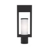 Livex Lighting Bleecker 1 - Light Post Light in  Black - 3 of 4