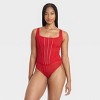 Women's Rhinestone Lingerie Bodysuit - Auden™ - 4 of 4