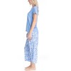MUK LUKS Women's All Mixed Up 4 Piece Pajama Set - 2 of 4