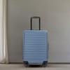 Gulches 20" Lightweight Carry-On Luggage, Spinner Wheels, Blue, Durable ABS Material - 2 of 4