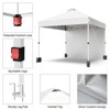 10x10 Pop Up Canopy with Sidewalls for Outdoor, Portable Outdoor Canopy with One Push Setup, Easy Set-Up Waterproof Pop Up Tent for Outdoor Party - 4 of 4