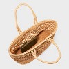 Large Straw Tote Handbag - A New Day™ - 4 of 4